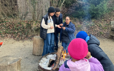 Sortie famille au hameau du Père Noël